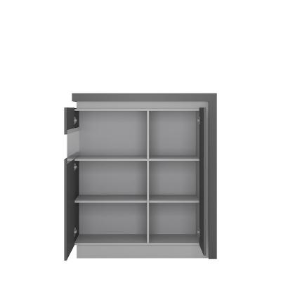 2 door designer cabinet (LH) (including LED lighting)